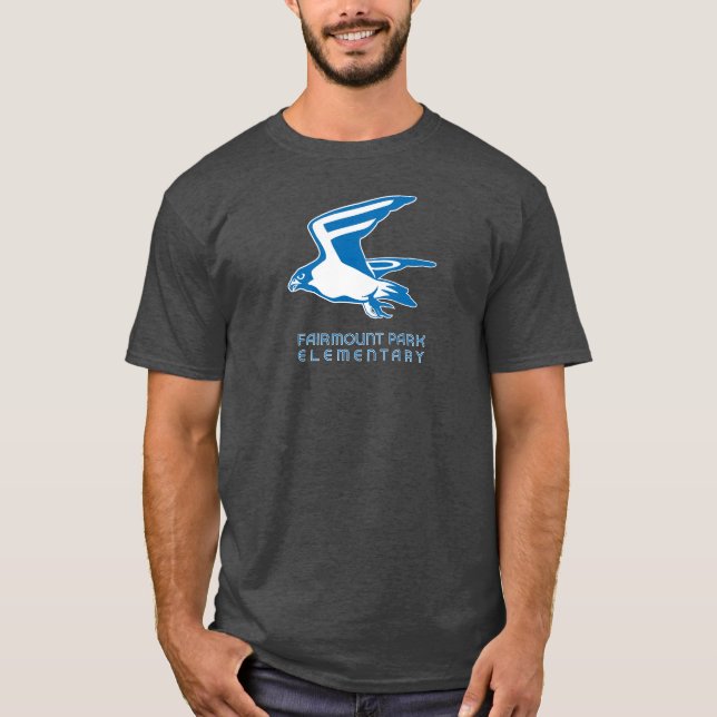 2023-24 FPE Falcon Gray Adult T-shirt (Front)