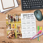 2023-24 School Calendar 6 Photos Personalized Mouse Pad<br><div class="desc">Create your own personalized, custom color photo and calendar mouse pad featuring a 2023-24 school year-at-a-glance calendar and an easy-to-upload photo collage template featuring 6 pictures in various shapes and sizes, both horizontal and vertical to accommodate a wide variety of photo subjects. Personalize with a family name, individual name, monogram...</div>