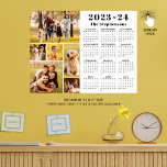 2023-24 School Calendar 6 Photos Personalized Poster<br><div class="desc">Create your own personalized, custom color photo calendar poster print featuring a 2023-2024 school year-at-a-glance calendar and an easy-to-upload photo collage template with 6 pictures in various shapes and sizes, both horizontal and vertical to accommodate a wide variety of photo subjects. Personalize with a family name, individual name, monogram or...</div>