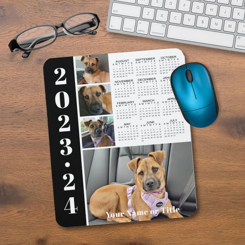 2023_24 School Year At A Glance 4 Photos Mouse Pad