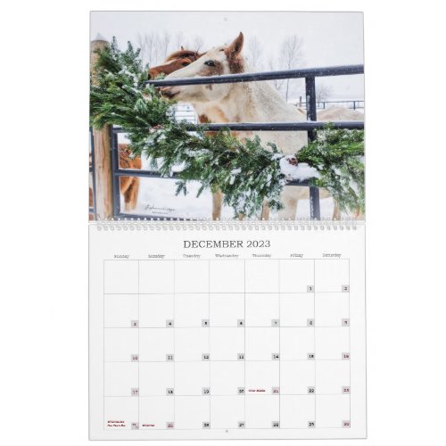 2023_ A Michigan Mustang Year Calendar