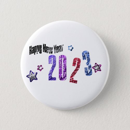 2023 A premium and elegant Happy New Year Button