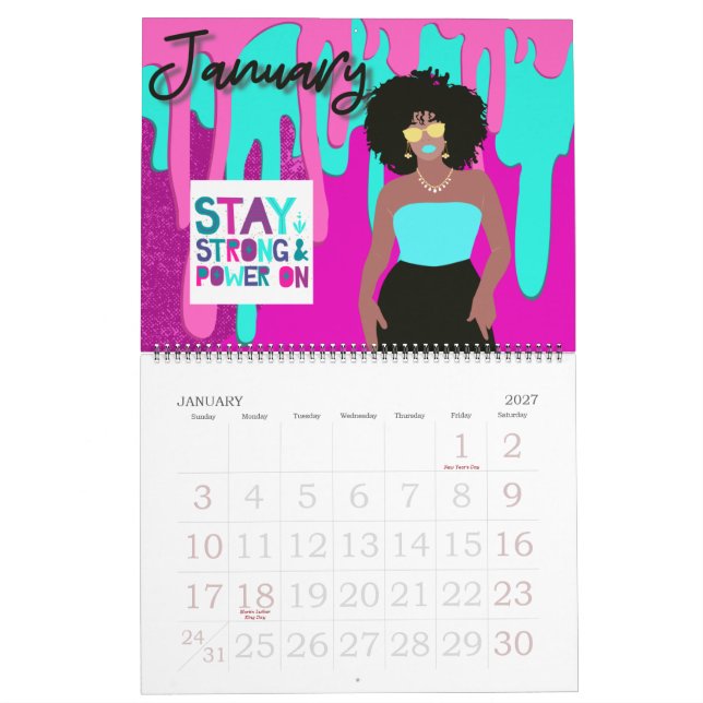 2023 Affirmation Calendar  (Jan 2027)