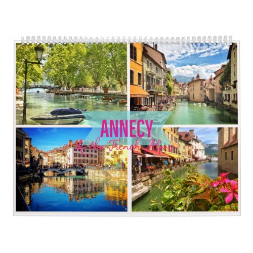 2023 Annecy  French Alps Photographic Calendar