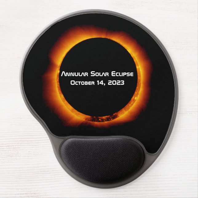 2023 Annular Solar Eclipse Gel Mouse Pad (Front)
