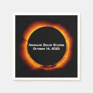 2023 Annular Solar Eclipse Napkins