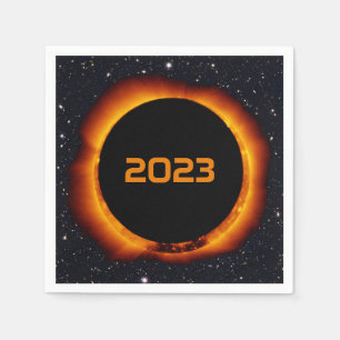 2023 Annular Solar Eclipse Napkins