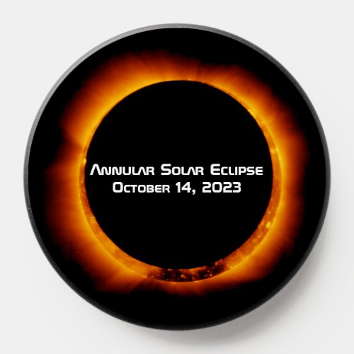 2023 Annular Solar Eclipse PopSocket