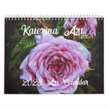 2023 Art Calendar By Katerina Art
