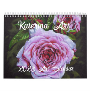2023 Art Calendar By Katerina Art