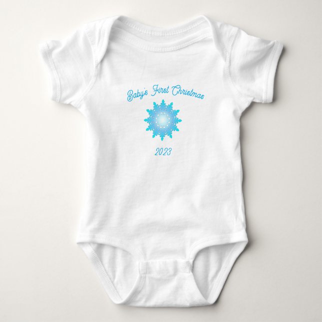 2023 Baby's First Christmas Baby Bodysuit (Front)