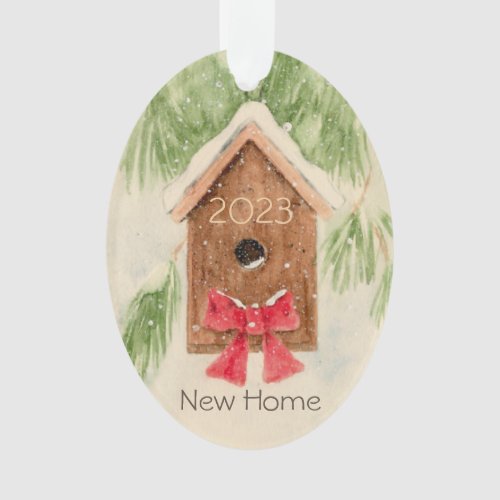 2023 Bird House New Home Ornament