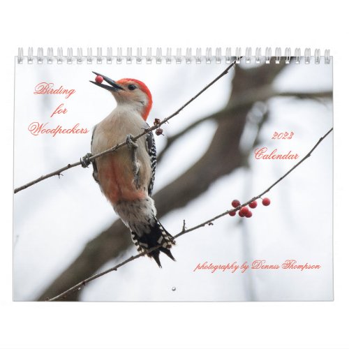 2023 Birding for Woodpeckers Calendar