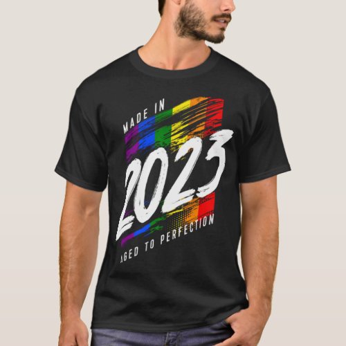 2023 Birthday LGBT Gay Pride  T_Shirt