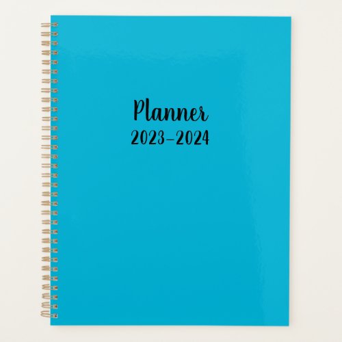 2023 blue MonthlyWeekly Planner