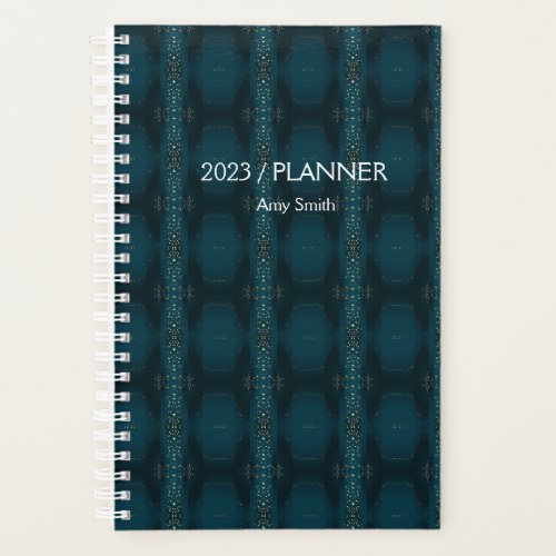 2023 Blue Weekly Monthly Non Dated  Planner