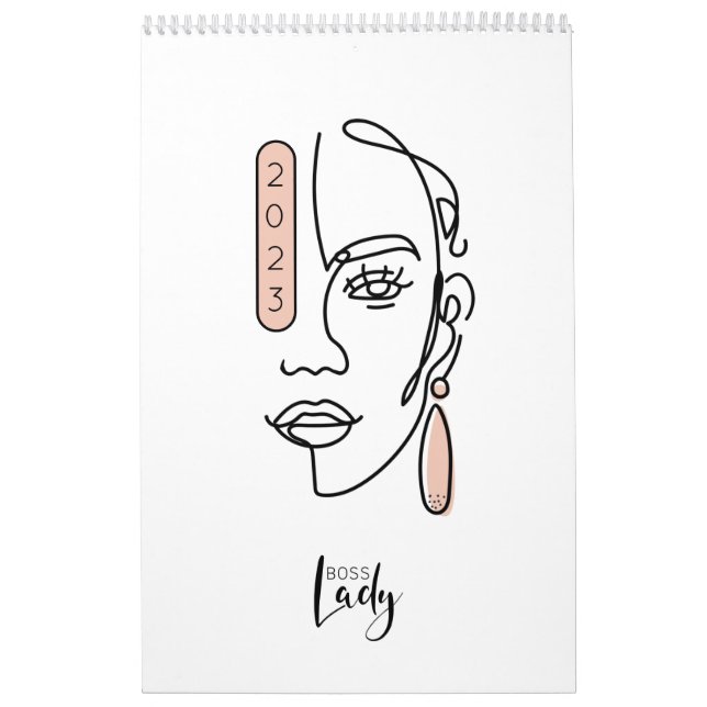 2023 Boss Lady Motivational Quotes Calendar (Cover)