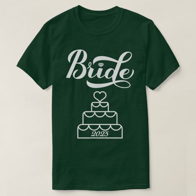 2023 Bride Wedding Decoration  T-Shirt (Design Front)