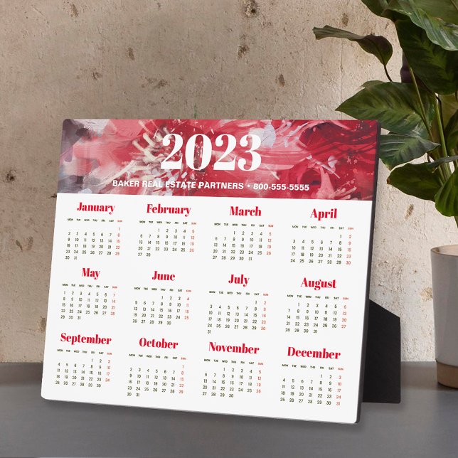 2023 Business Calendar Easel Plaque (Creator Uploaded)