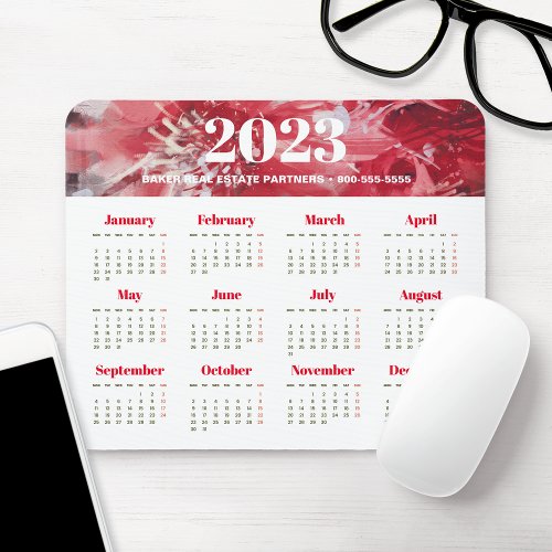 2023 Business Calendar Mouse Pad