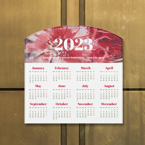 2023 Business Calendar Sign