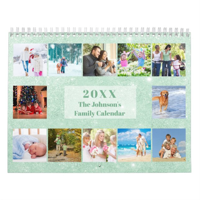 2023 Calendar 3 Photos per Month and Notes Section (Cover)
