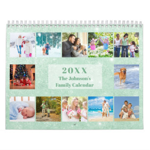 2023 Calendar 3 Photos per Month and Notes Section