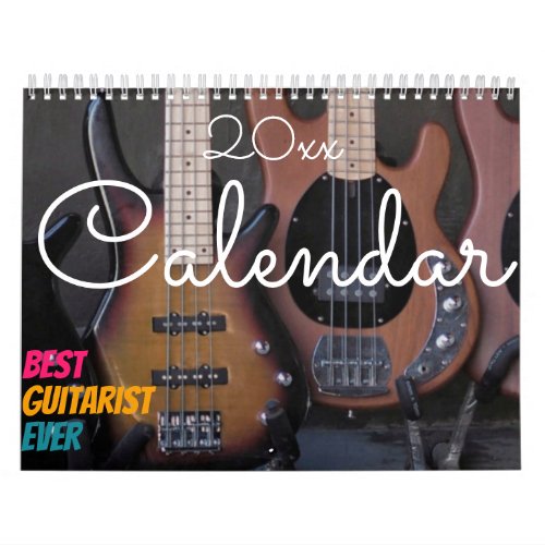 2023 Calendar  Best gift for a guitarist