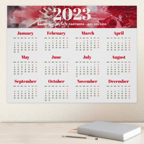2023 Calendar Business Poster