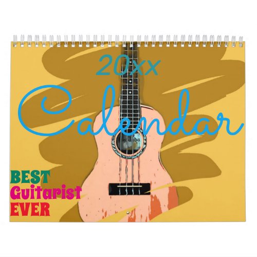 2023 Calendar For Best guitarist Ever