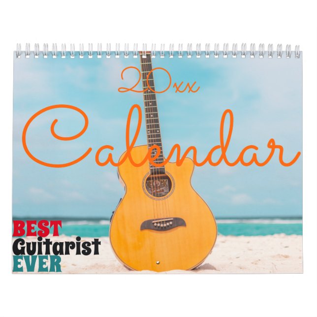 2023 Calendar For Best guitarist Ever | year 2023 (Cover)