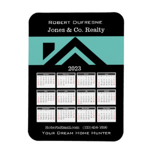 2023 Calendar House Personalized Magnet
