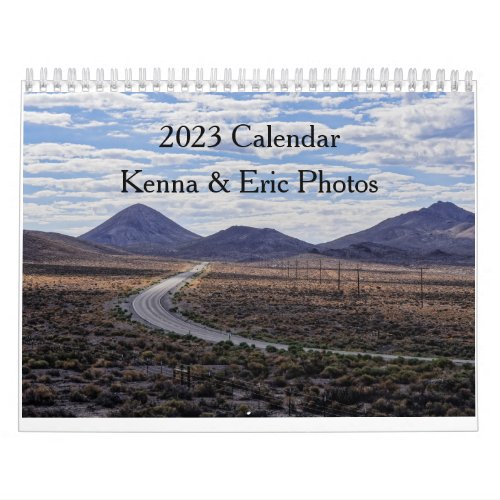 2023 Calendar Nature Photos by Kenna and Eric