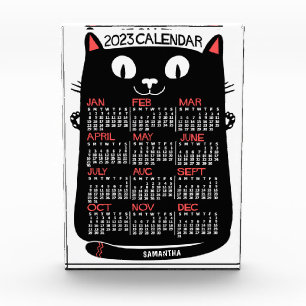 2023 Calendar (See Description for New Version) Acrylic Award