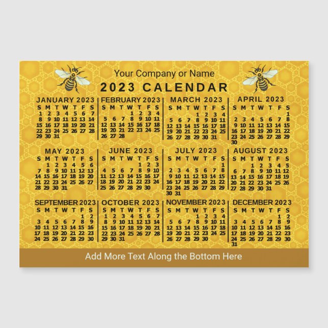 2023 Calendar (See Description for Newest Version) (Front)