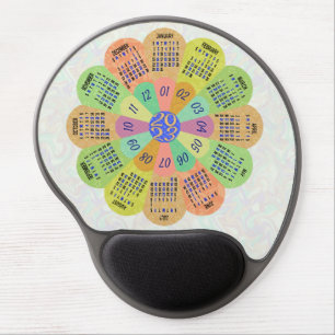 2023 Calendar (See Description for Newest Version) Gel Mouse Pad