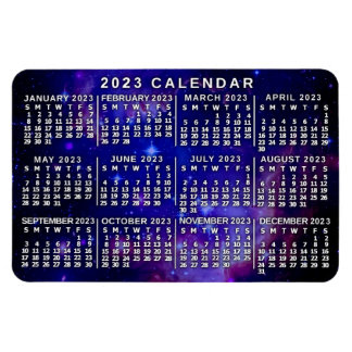 2023 Calendar (See Description for Newest Version) Magnet