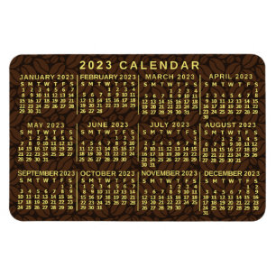2023 Calendar (See Description for Newest Version) Magnet
