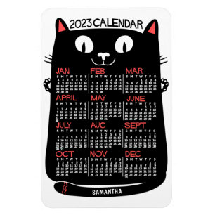 2023 Calendar (See Description for Newest Version) Magnet