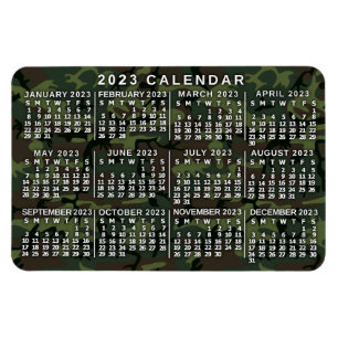 2023 Calendar (See Description for Newest Version) Magnet