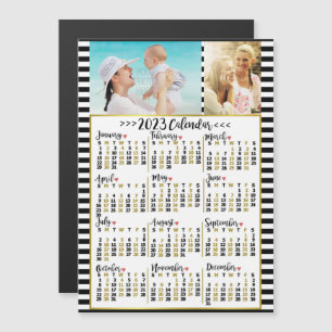 2023 Calendar (See Description for Newest Version) Magnetic Invitation