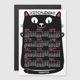 2023 Calendar (See Description for Newest Version) Magnetic Invitation