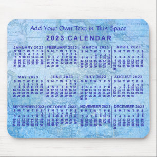2023 Calendar (See Description for Newest Version) Mouse Pad