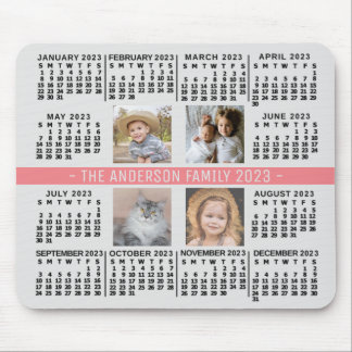 2023 Calendar (See Description for Newest Version) Mouse Pad