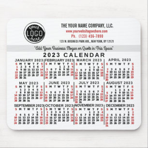 2023 Calendar (See Description for Newest Version) Mouse Pad