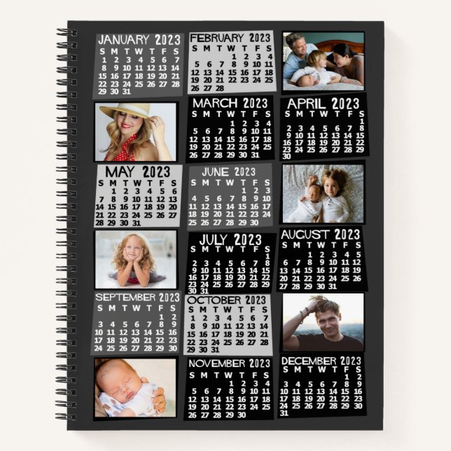 2023 Calendar (See Description for Newest Version) Notebook (Front)