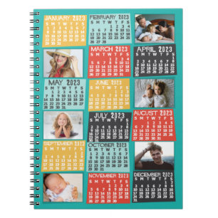 2023 Calendar (See Description for Newest Version) Notebook