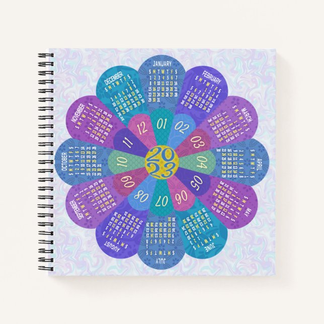 2023 Calendar (See Description for Newest Version) Notebook (Front)