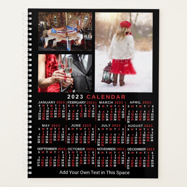 2023 Calendar (See Description for Newest Version) Planner (Front)