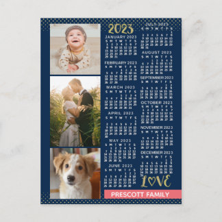 2023 Calendar (See Description for Newest Version) Postcard
